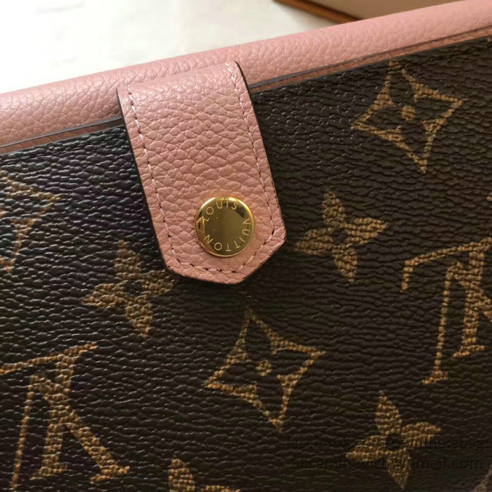 Louis Vuitton Pallas Compact Wallet Rose Ballerine M64072