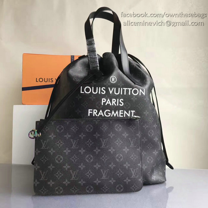 Louis Vuitton Monogram Eclipse Canvas Cabas Light M43415