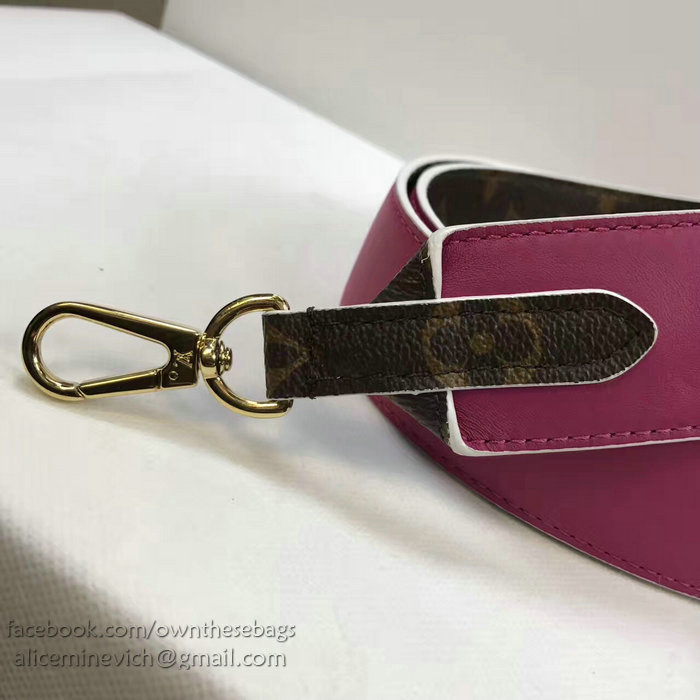 Louis Vuitton Bandouliere Monogram Shoulder Strap Rose J02287