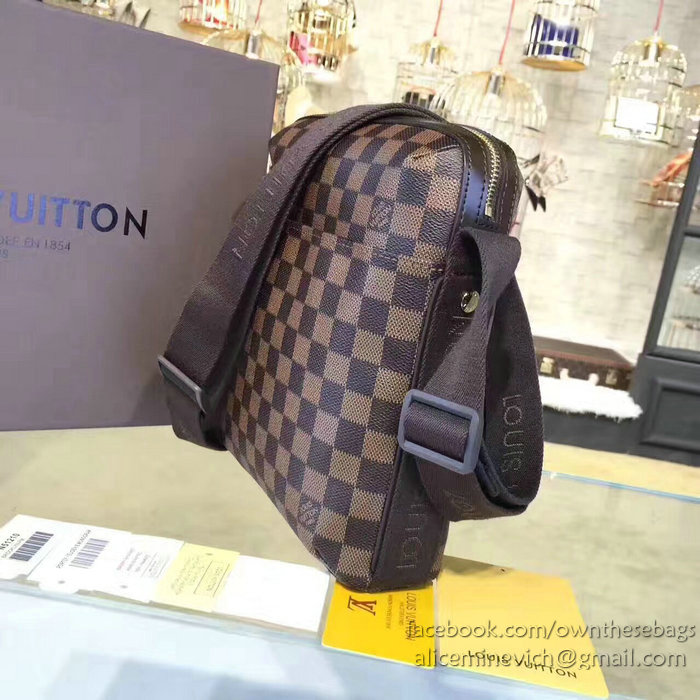 Louis Vuitton Damier Ebene Canvas Beaubourg Bag N41135