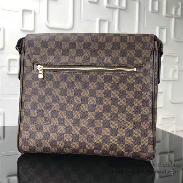 Louis Vuitton Damier Ebene Canvas District MM N41212