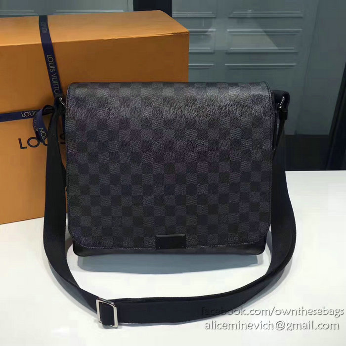 Louis Vuitton Damier Graphite Canvas District MM N41272