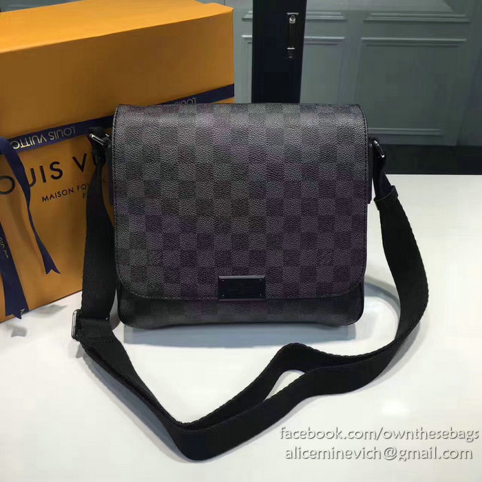 Louis Vuitton Damier Graphite Canvas District PM N41260