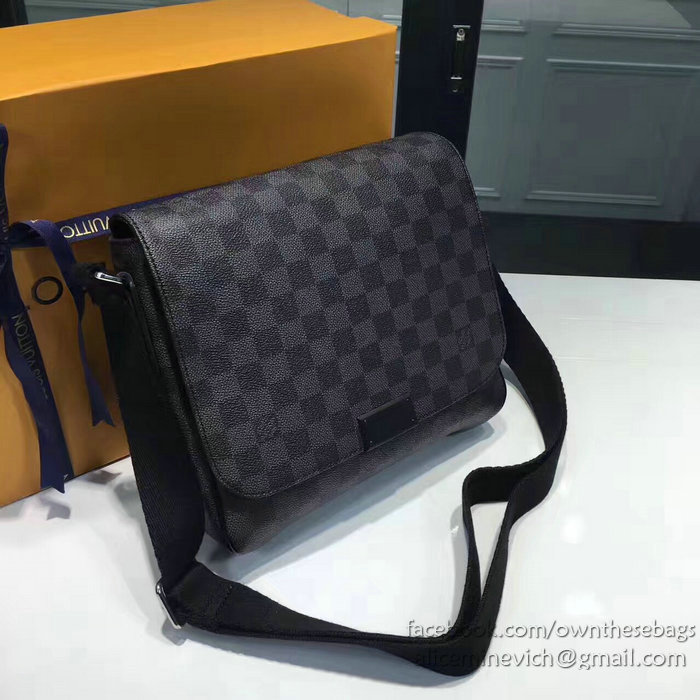 Louis Vuitton Damier Graphite Canvas District PM N41260