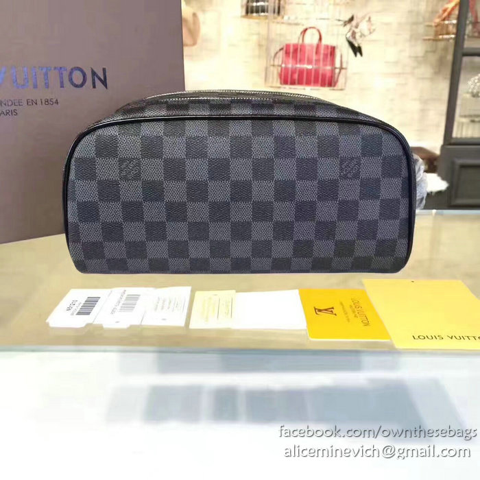 Louis Vuitton Damier Graphite Canvas King Size Toiletry Bag N47526