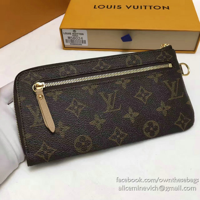 Louis Vuitton Monogram Canvas Complice Trunks Wallets M58024