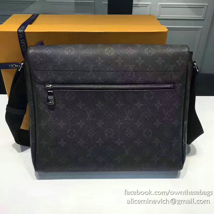 Louis Vuitton Monogram Eclipse Canvas District MM M44001