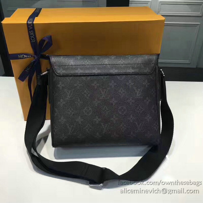 Louis Vuitton Monogram Eclipse Canvas District PM M44000