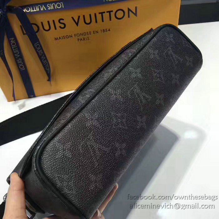 Louis Vuitton Monogram Eclipse Canvas District PM M44000