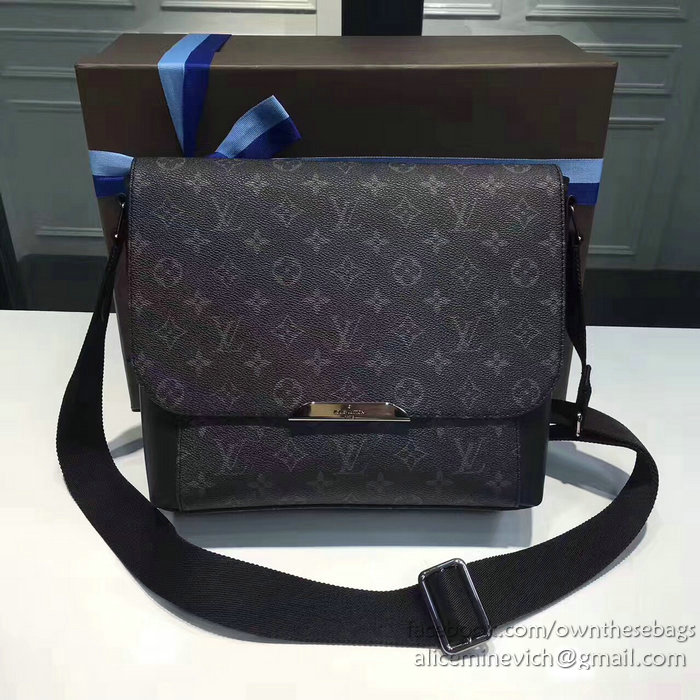 Louis Vuitton Monogram Eclipse Canvas Messenger PM Explorer M40565