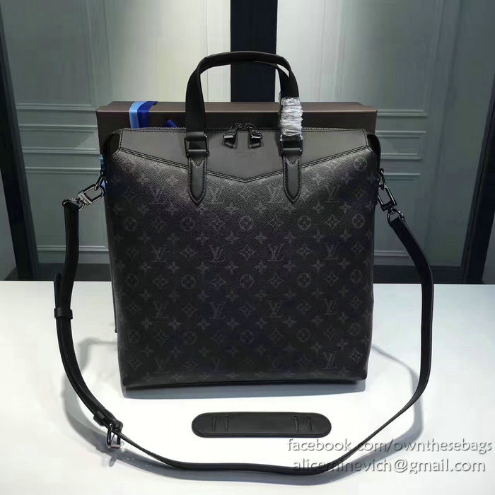 Louis Vuitton Monogram Eclipse Canvas Tote Explorer M40567