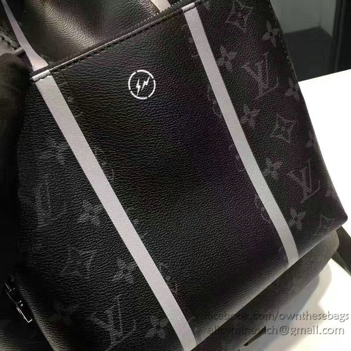 Louis Vuitton Monogram Eclipse Canvas Zack Backpack M43409