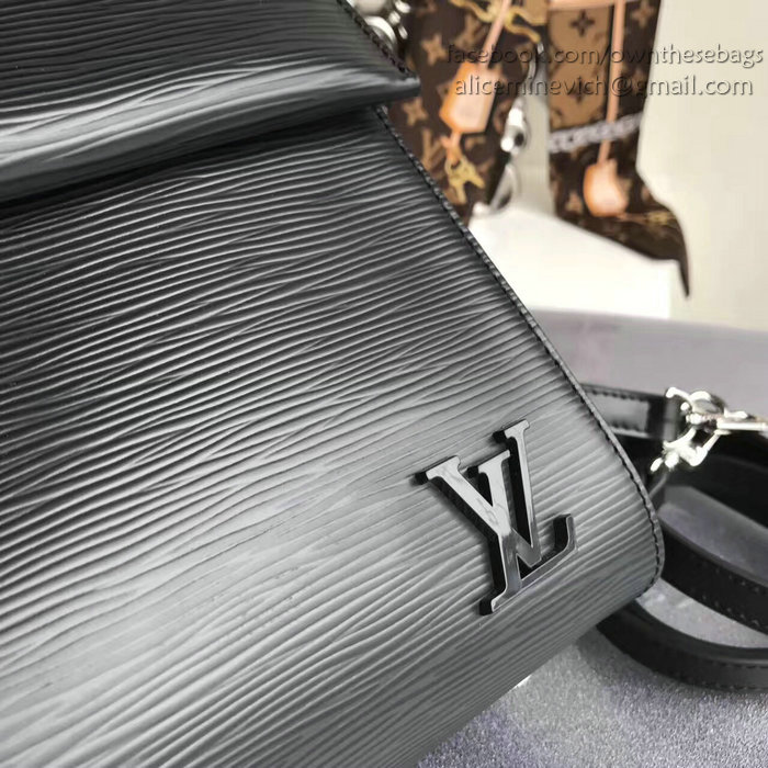 Louis Vuitton Epi Leather Cluny MM Noir M41302