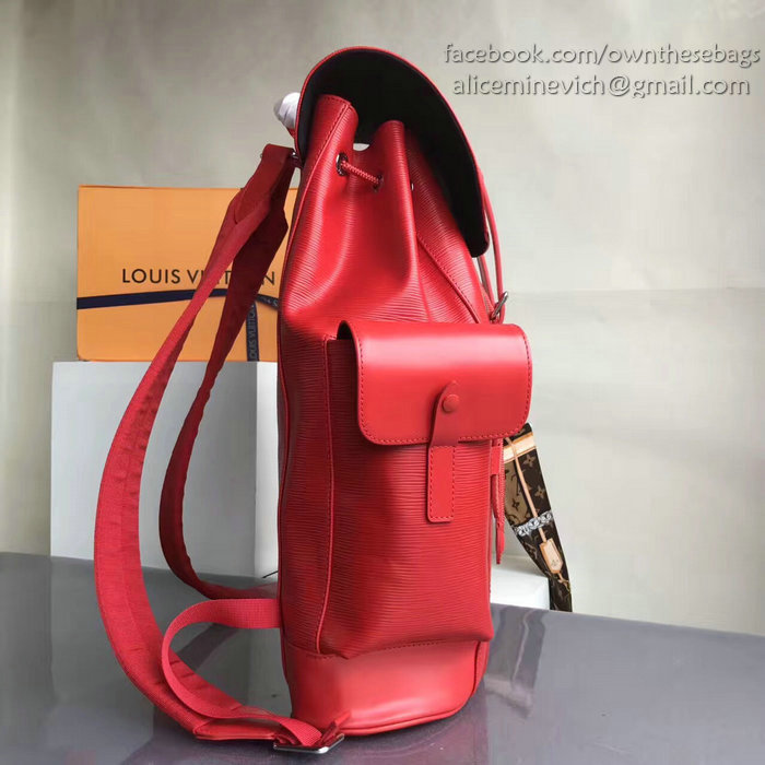 Louis Vuitton Epi Leather Supreme Christopher PM Red M50159