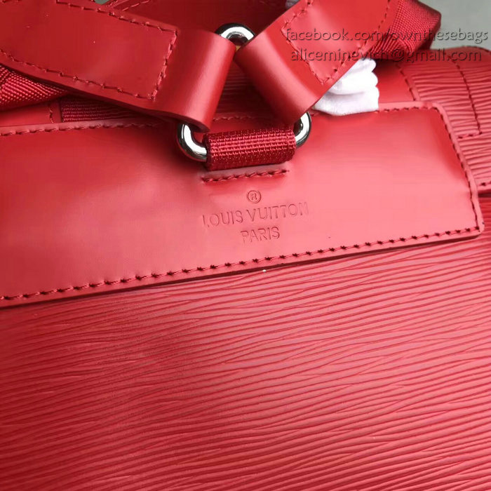 Louis Vuitton Epi Leather Supreme Christopher PM Red M50159