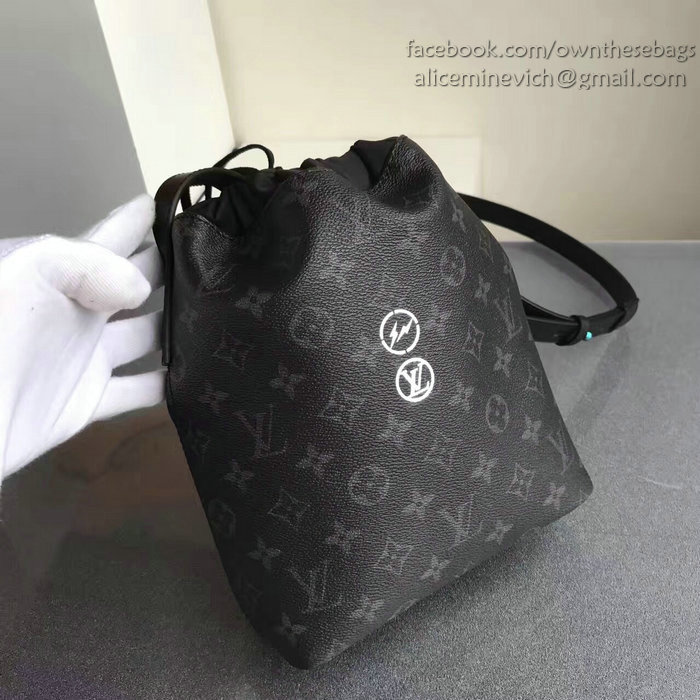 Louis Vuitton Monogram Eclipse Canvas Nano Bag M43418