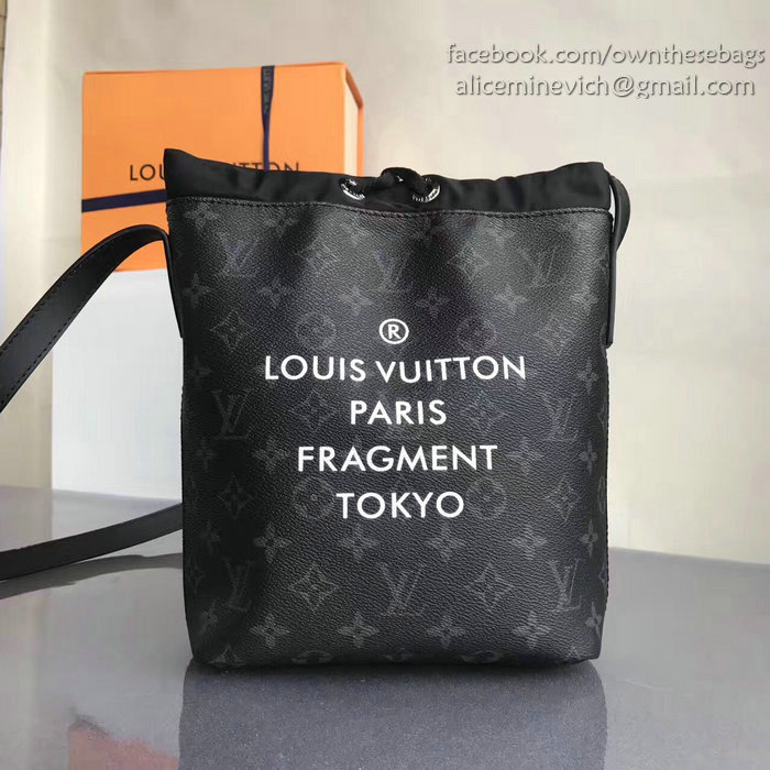 Louis Vuitton Monogram Eclipse Canvas Nano Bag M43418