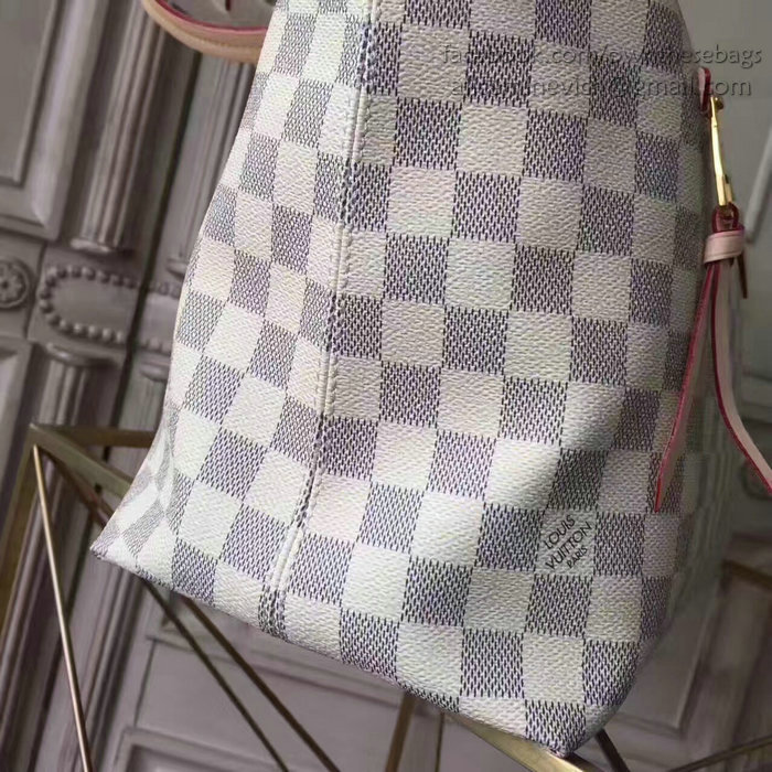 Louis Vuitton Damier Azur Canvas Iena MM N44040