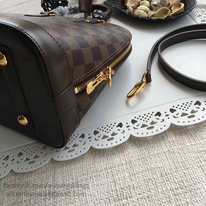 Louis Vuitton Damier Ebene Canvas Alma MM Bag N53151