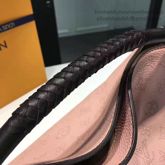 Louis Vuitton Mahina Calfskin Babylone PM Magnolia M50031