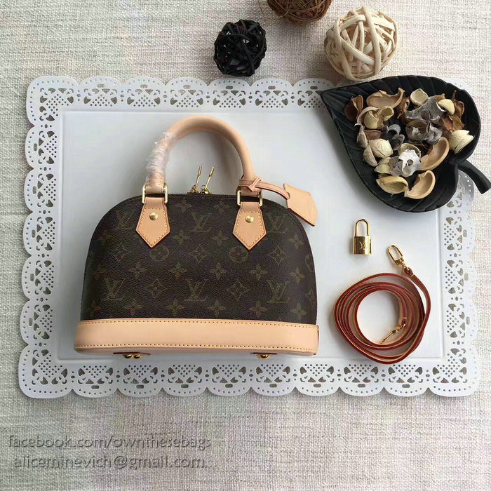 Louis Vuitton Monogram Canvas Alma BB Bag M53125