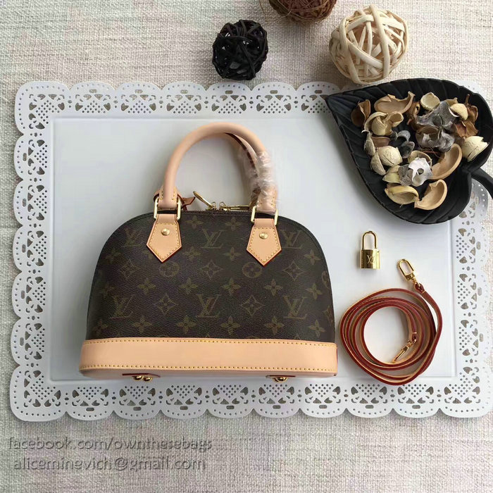 Louis Vuitton Monogram Canvas Alma BB Bag M53125