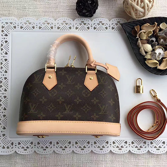 Louis Vuitton Monogram Canvas Alma BB Bag M53125