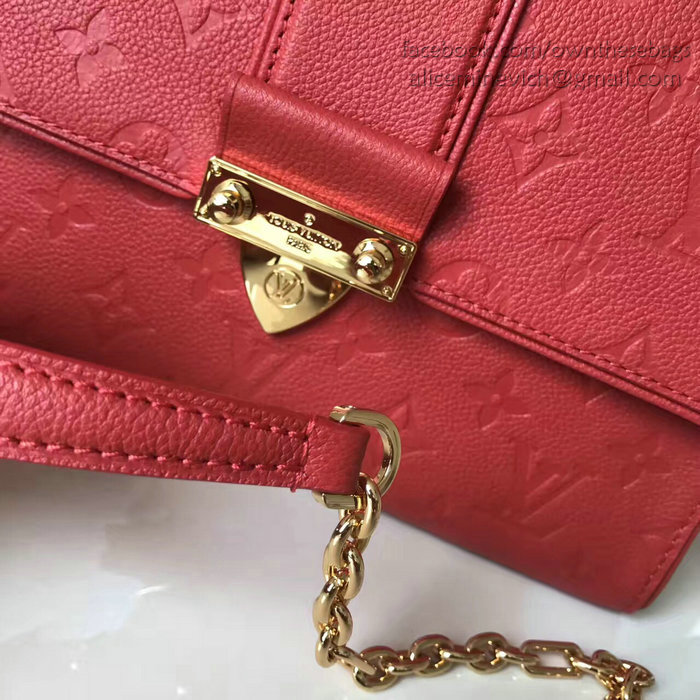 Louis Vuitton Monogram Empreinte Saint Sulpice PM Cherry M43393