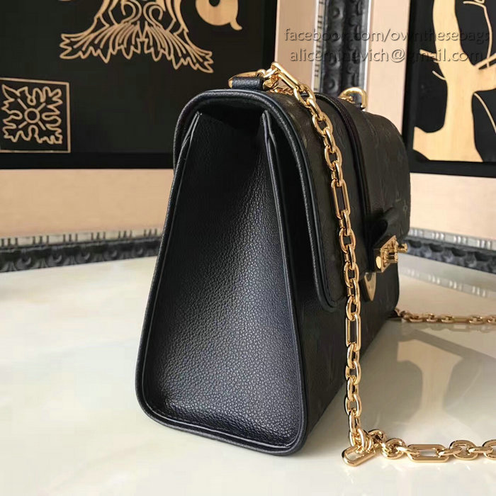 Louis Vuitton Monogram Empreinte Saint Sulpice PM Noir M43393