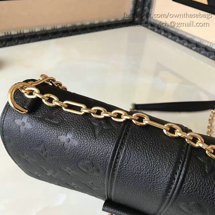 Louis Vuitton Monogram Empreinte Saint Sulpice PM Noir M43393