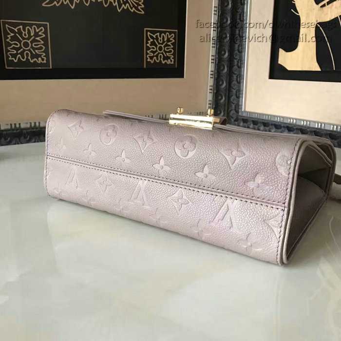 Louis Vuitton Monogram Empreinte Saint Sulpice PM Taupe Glace M43393