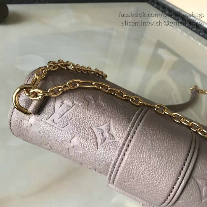 Louis Vuitton Monogram Empreinte Saint Sulpice PM Taupe Glace M43393