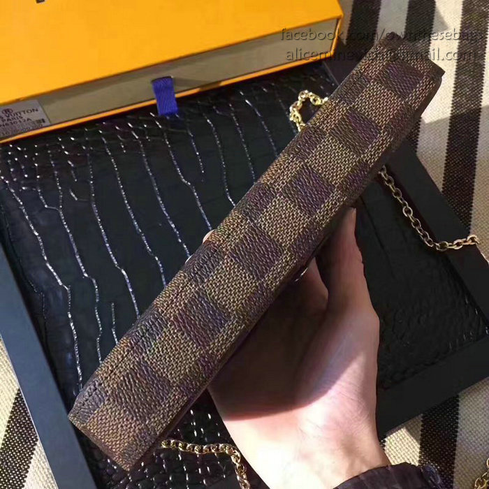 Louis Vuitton Damier Ebene Canvas Pochette Felicie N63032