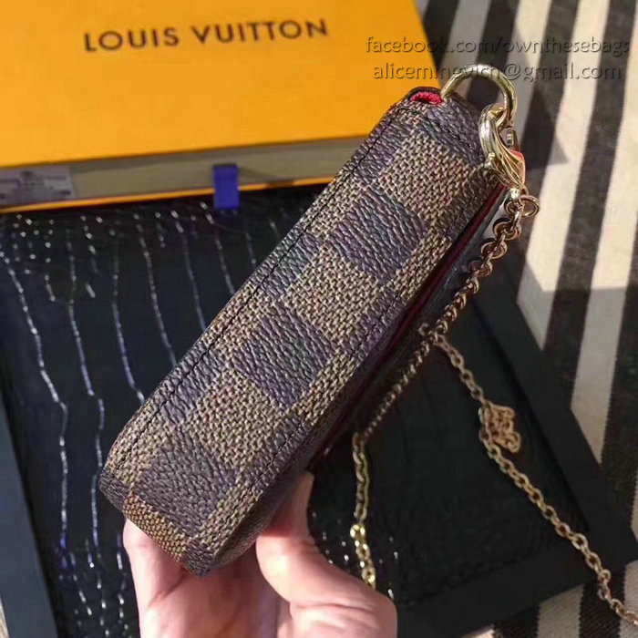 Louis Vuitton Damier Ebene Canvas Pochette Felicie N63032