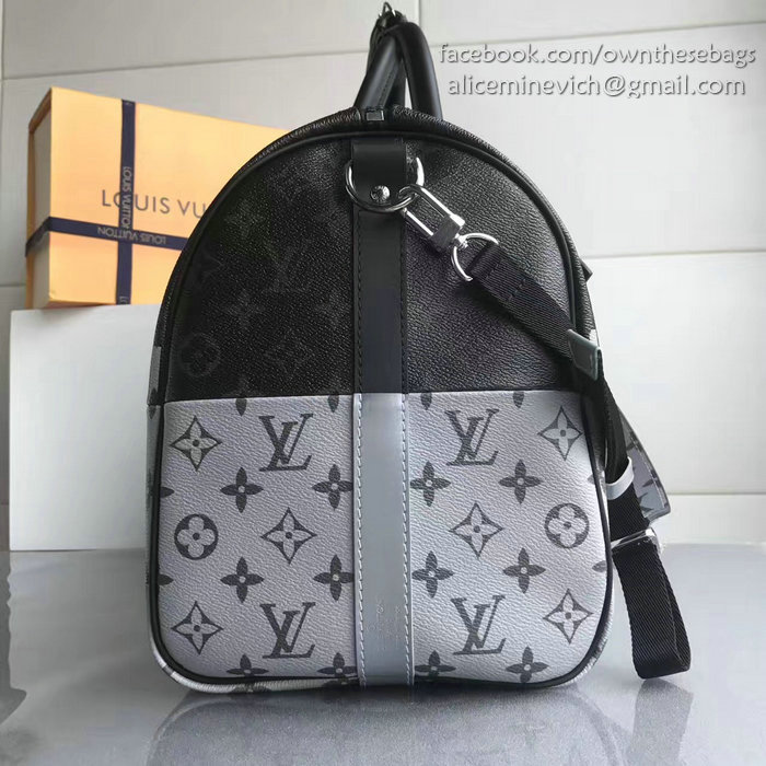 Louis Vuitton Monogram Canvas Keepall 45 Bandouliere M43412