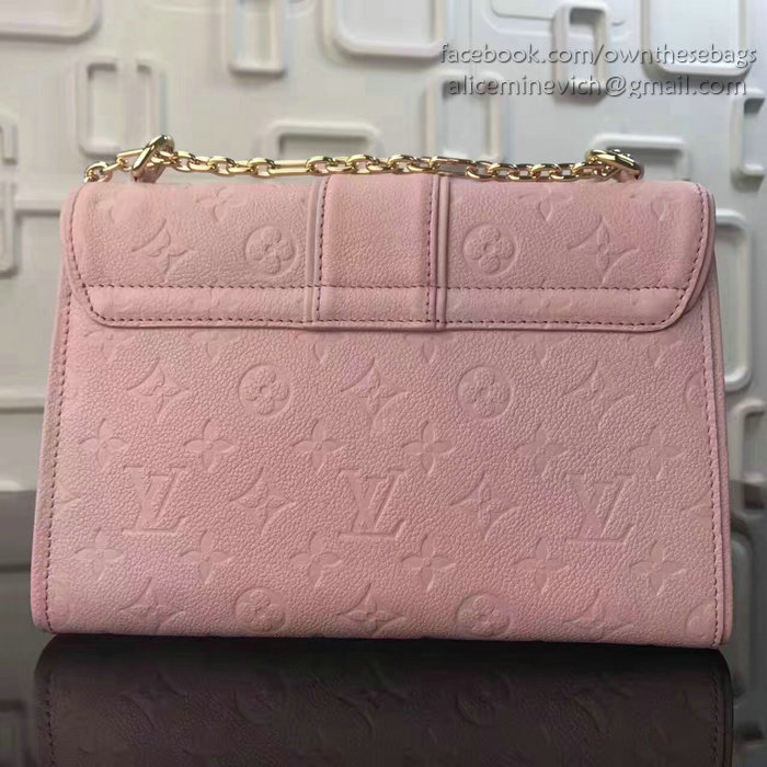 Louis Vuitton Monogram Empreinte Saint Sulpice PM Pink M43393