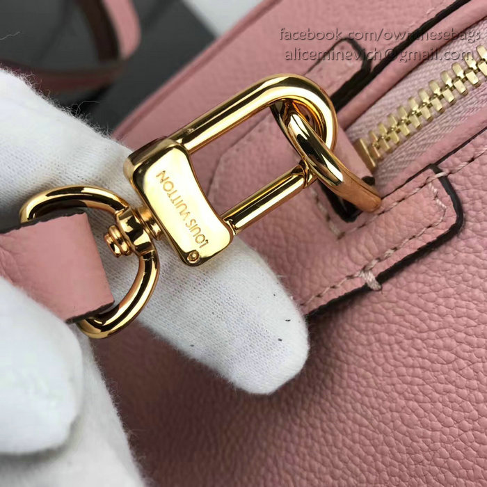 Louis Vuitton Monogram Empreinte Speedy Bandouliere Pink M42406