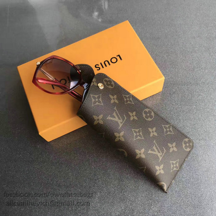 Louis Vuitton Monogram Canvas Sunglasses Case MM M66544