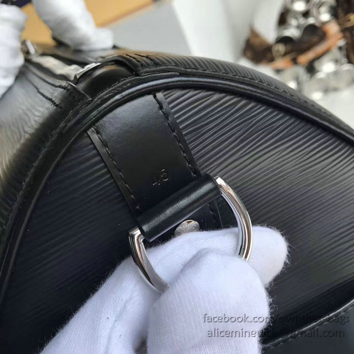 Louis Vuitton x Supreme Keepall 45 Bandouliere Black M53419