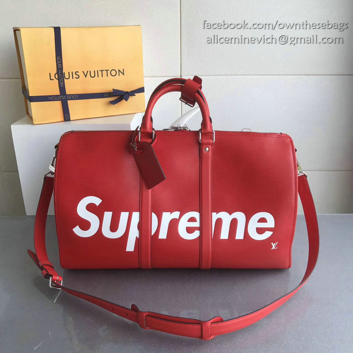 Louis Vuitton x Supreme Keepall 45 Bandouliere M53419