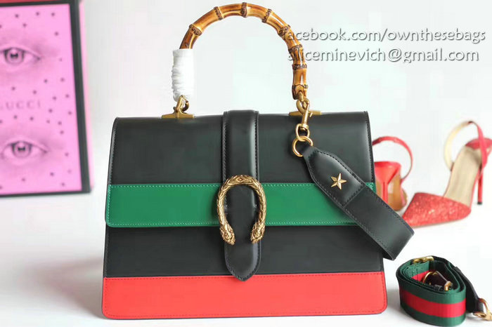 Gucci Dionysus Leather Top Handle Bag 421999