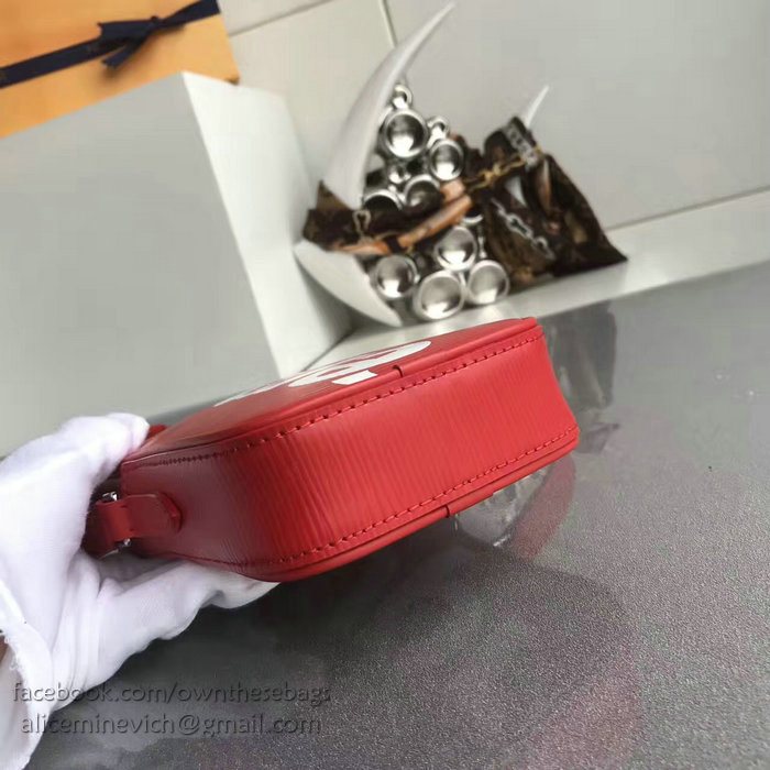 Louis Vuitton Epi Leather Supreme x Danube PPM Red M53434