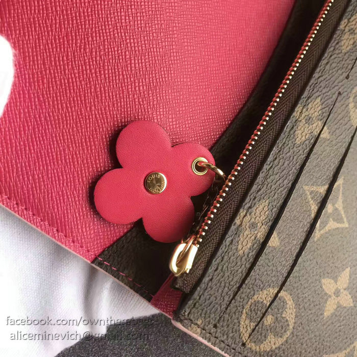 Louis Vuitton Monogram Canvas Emilie Wallet Poppy M64202