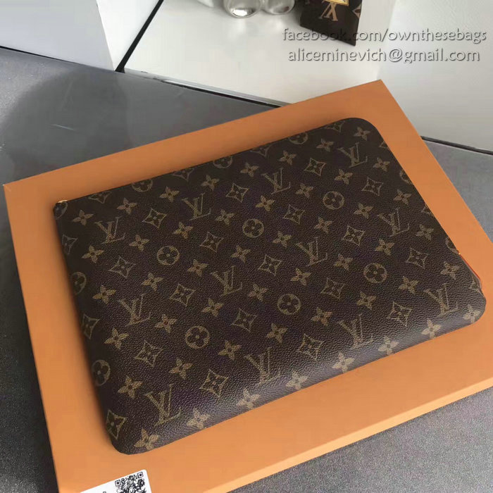 Louis Vuitton Monogram Canvas Etui Voyage GM Brown M43442