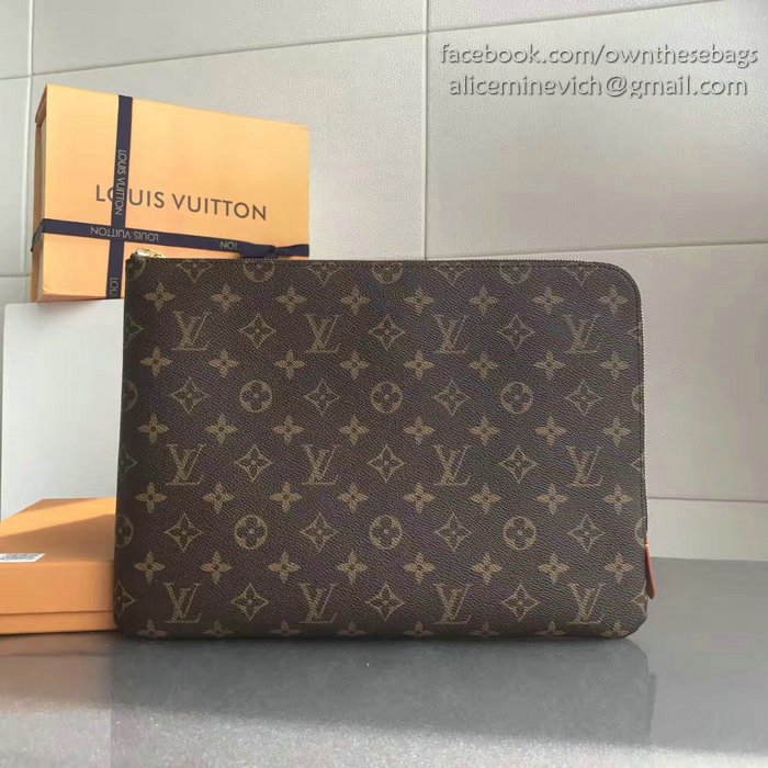 Louis Vuitton Monogram Canvas Etui Voyage GM Brown M43442