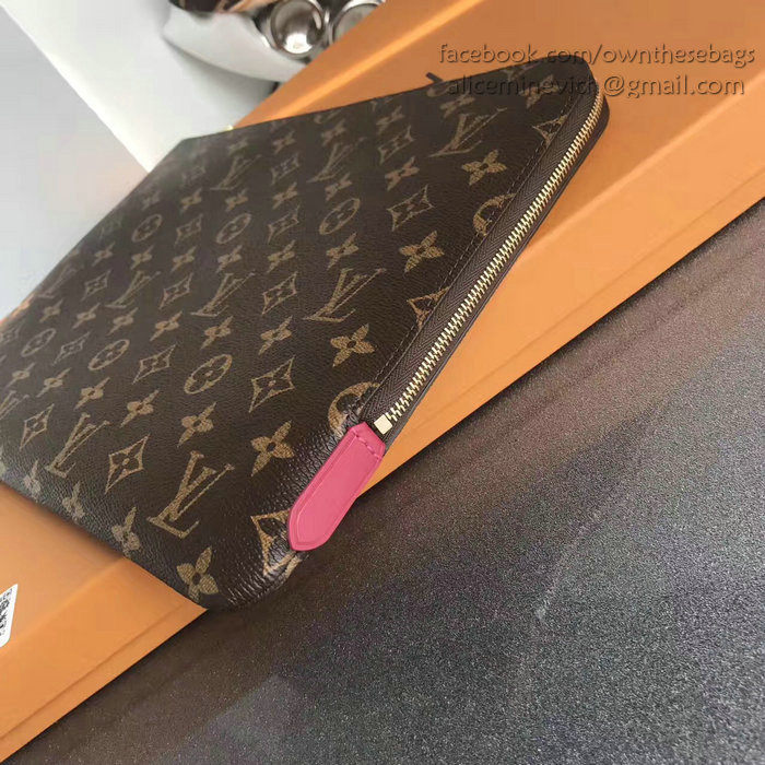 Louis Vuitton Monogram Canvas Etui Voyage GM Fuchsia M43442