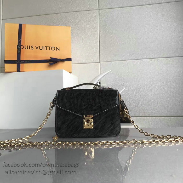 Louis Vuitton Pochette Metis Mini Black M54991