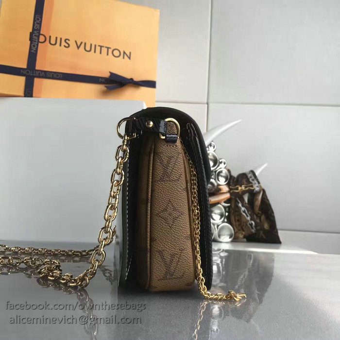 Louis Vuitton Pochette Metis Mini Black M54991