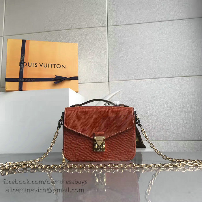 Louis Vuitton Pochette Metis Mini Orange M54991