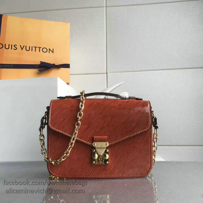 Louis Vuitton Pochette Metis Mini Orange M54991